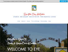 Tablet Screenshot of eyeofthedogartcenter.com